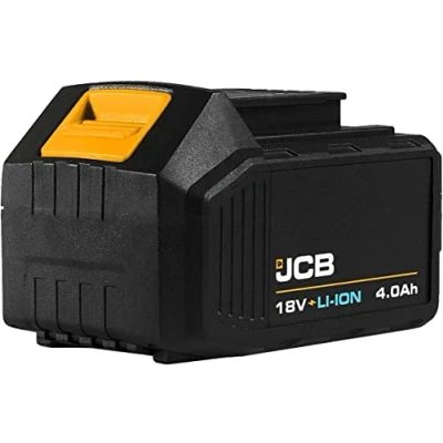 Image of JCB 18v 4.0AH Lithium ion Battery Compatible with Cordless and Brushless Power Tools, Drill Driver, Combi Drill, Orbital Sander More 3 Year Warranty