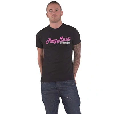 Image of Roxy Music &#039;for Your Pleasure Tour&#039; (Black) T Shirt (Medium)