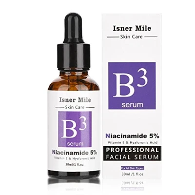 Image of Hyaluronic acid Serum, Pure 5% Niacinamide Vitamin E Facial Serum Whitening Anti Aging Moisturizing Firming Wrinkle Cream for Skin Care
