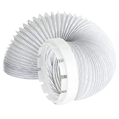 Image of SPARES2GO Vent Hose &amp; Adaptor Kit compatible with Creda Tumble Dryer (2 Metres, 4&#039;&#039; Fitting)
