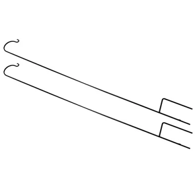 Image of Pack of 2 x Shepherd Crook Hooks 2.18 Meter for Garden Bird Feeders Lanterns