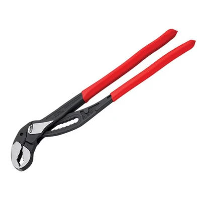Image of Knipex Alligator® XL Pipe Wrench and Water Pump Pliers black atramentized, with non slip plastic coating 400 mm 88 01