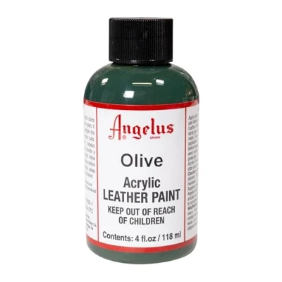 Image of Angelus Leather Paint Olive Green