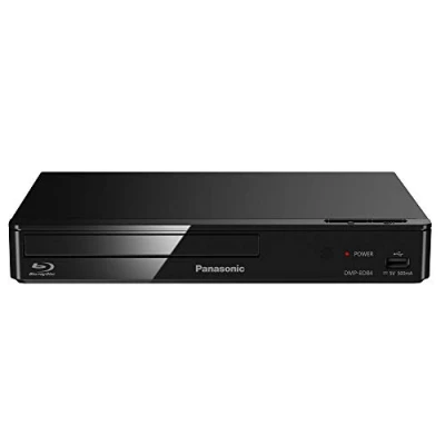 Image of MULTIREGION Blu ray Player Compatible with Panasonic DMP BD84EB K 2D LAN (No WiFi) All Zone Code Free Regions A, B &amp; C DVD 1 8 BD84
