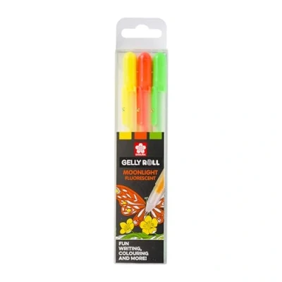Image of Sakura Gelly Roll Moonlight Happy, Set of 3 Pens