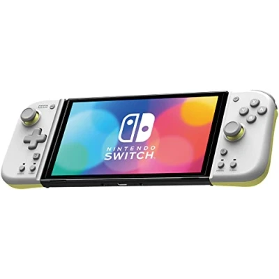 Image of HORI Switch Split Pad Compact (Light Gray/Yellow)