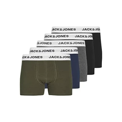 Image of Jack &amp; Jones Basic Trunks Boxershorts Boys (5 pack) 128