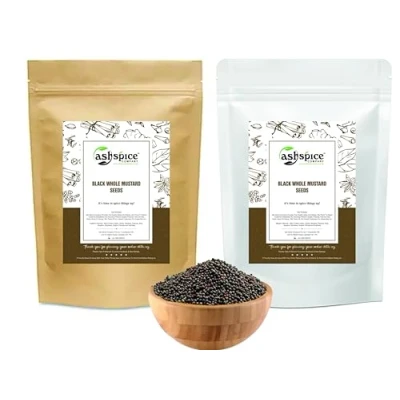 Image of Brown / Black Whole Mustard Seeds A* Quality! Free UK P&amp;P (200g)