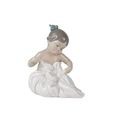 Image of NAO My Blanky!. Porcelain Baby Figure.