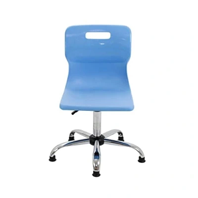Image of Titan Swivel Senior Chair 435 525mm Seat Height Sky Blue T35 CBG