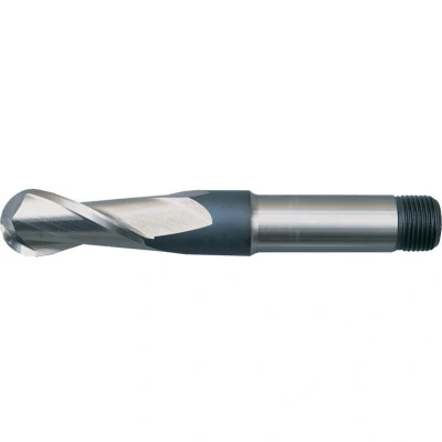 Image of Sherwood 15.00MM HSS 2 Flute Threaded Shank Ball Nosed Long Series Slot Drills Metric