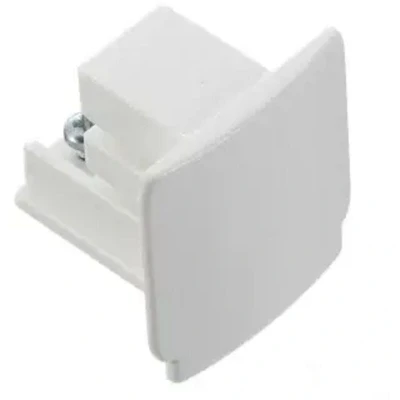 Image of GLOBAL End cap for Noa three circuit track, white