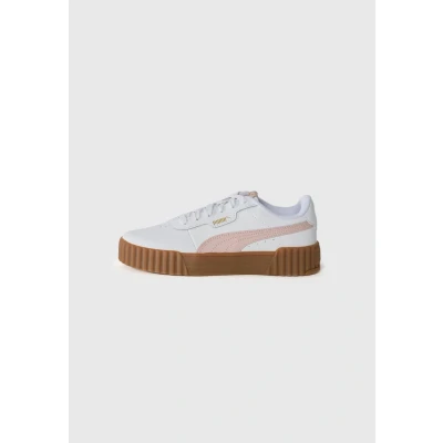 Image of PUMA Women&#039;s Carina 3.0 Sneaker, White Mauve Mist, 4.5 UK