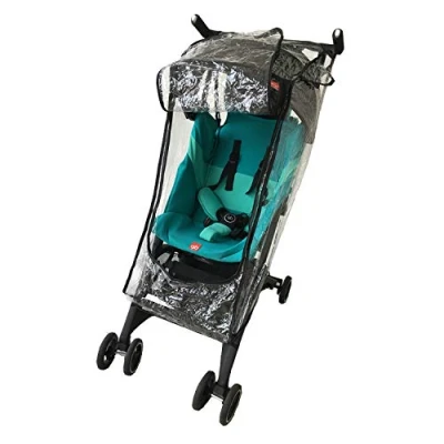Image of Brogtorl Waterproof Rain Cover &amp; Wind for GB pockit, Pockit+ (For Polyvinyl Chloride (PVC), Ventilation holes design, Easy to Use, storage, Zipper, Single Strollers)