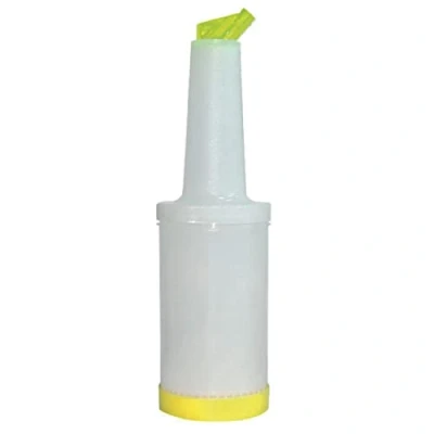 Image of Bar Pourer Yellow Wine Bottle Stopper pubs Clubs Spout Liquor Cocktail