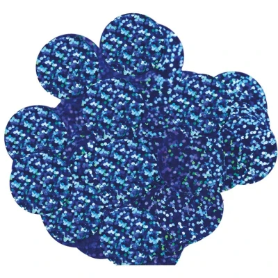 Image of Oaktree Foil Confetti Holographic, Blue, Small