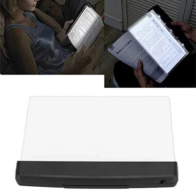 Image of Yunir LED Reading lightwedge, Flat Plate Panel Book Light, Eyes Protect, Bright Light Board, for Home Bedroom Travel Night in Bed