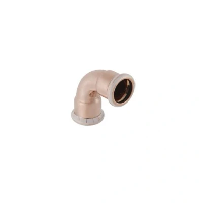 Image of Geberit Mapress Copper Press Fit Elbow 90 Degree (Gas) 28mm 34503