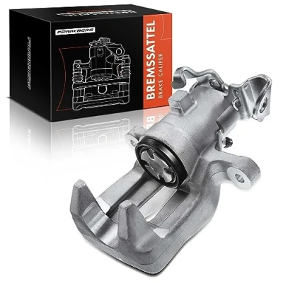 Image of Frankberg Brake Caliper Rear Left Compatible with Clio III Grandtour 2007 2012 2005 Modus/Grand Modus 2004 2013 Replace# 7701208361