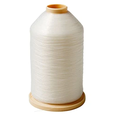 Image of IPEA 0.25mm Clear Nylon Thread (Non Stretch) Large 5000m Reel for Sewing, Bracelets, Accessories Invisible Sewing Yarn Necklaces and Beads Thick