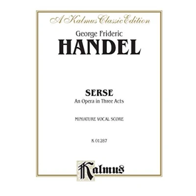 Image of Serse (1738): Italian Language Edition, Miniature Score (Kalmus Edition)