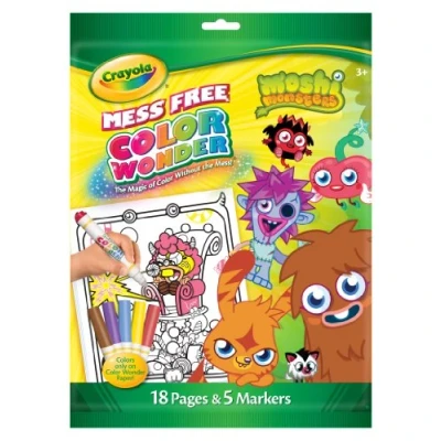 Image of CRAYOLA Colour Wonder Moshi Monsters