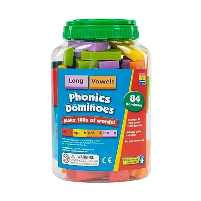Image of Learning Resources Phonics Dominoes Long Vowels