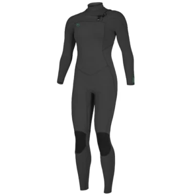 Image of O&#039;Neill Womens Ninja 5/4mm Chest Zip Wetsuit Black