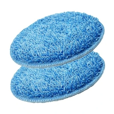 Image of Scrub Master™ Electric Spin Scrubber Cordless Rechargeable Cleaning Brush Handheld Power (Replacement Microfibre Pad Pack of 2)