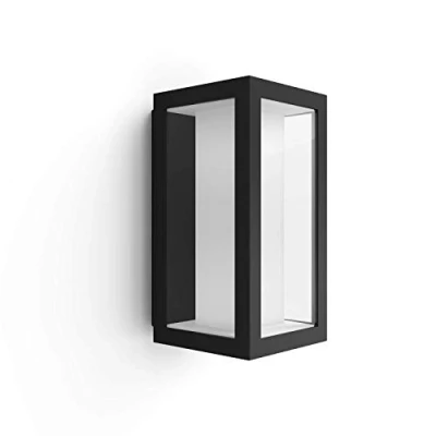 Image of Philips Hue Impress White and Colour Ambiance LED Smart Garden Wall Light [Slim], Works with Alexa, Google Assistant Apple Homekit