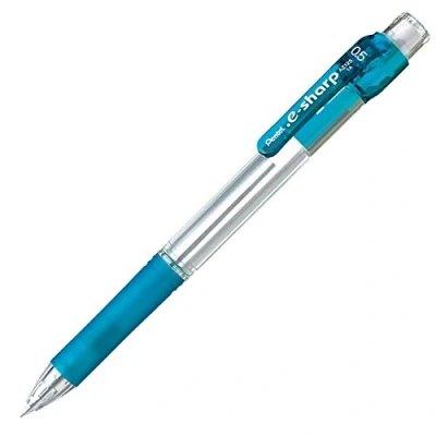 Image of Pentel Mechanical pencil .e Sharp 0.5mm [Sky Blue] x 5 pieces (Japan Import)