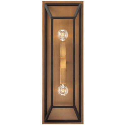 Image of Fulton 2 Light Indoor Wall Bronze, E14