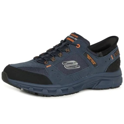 Image of Skechers Men&#039;s Oak Canyon CONSISTENT Winner Hiking Shoe, Navy, 10 UK