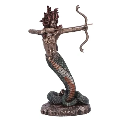 Image of Nemesis Now Figurine, Resin, Bronze, 15.5cm