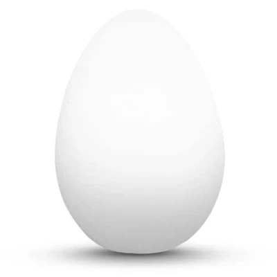 Image of Netuno 10x Styrofoam Eggs 7 cm White Decorative Easter Ideal for Decoration Crafts Modelling as a Gift