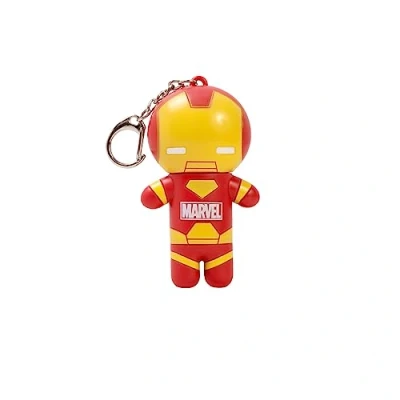 Image of Lip Smacker Marvel Collection, Iron Man Flavoured Balm for Kids with Keychain, Moisturizing and Refreshing, Single Blister Pack