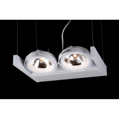 Image of 2 Light Commercial Lighting White G53 Bulb