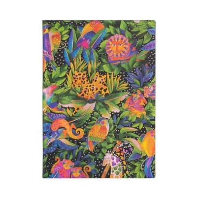 Image of Paperblanks Softcover Flexis Jungle Song Lined Midi (130 x 180 mm)