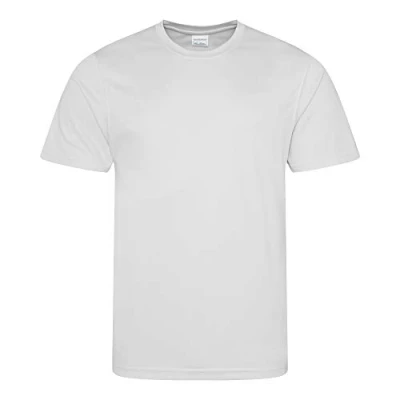 Image of Just Cool Mens Performance Plain T Shirt (S) (Ash)