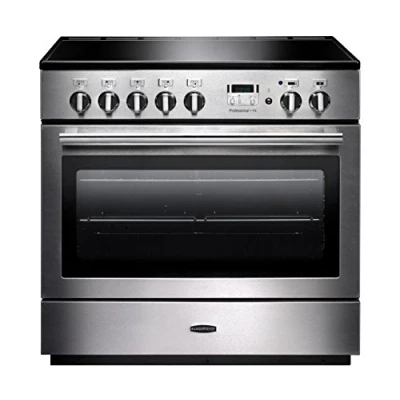 Image of Rangemaster PROP90FXEISS/C Professional Plus FX 90 Electric Induction Range Cooker Stainless Steel