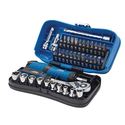 Image of Draper Expert Socket and Bit Set, 1/4&quot; Sq. Dr. (39 Piece)