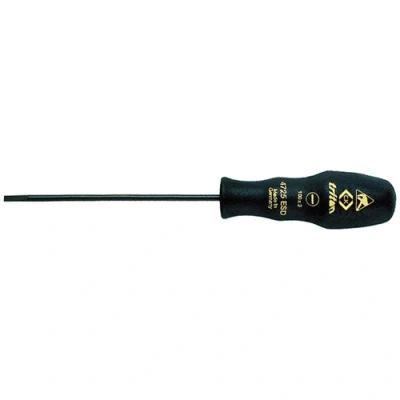 Image of C.K Triton ESD Screwdriver Slotted Parallel Tip 3x100mm