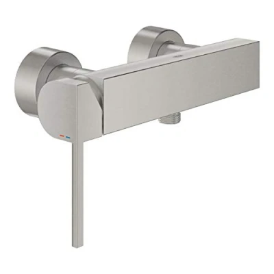 Image of GROHE Plus 2019 Single Lever Shower Mixer 1/2&quot; Supersteel 33577DC3