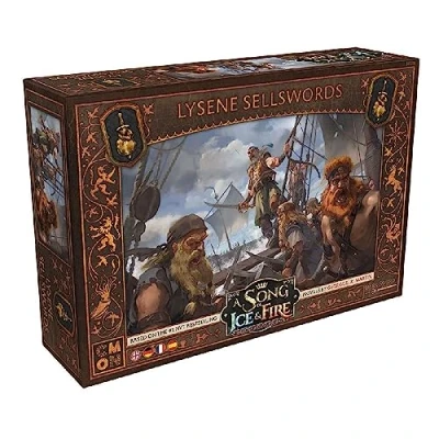 Image of CMON, A Song of Ice &amp; Fire Lysenic Mercenaries, Expansion, Tabletop, 2 Players, Ages 14+, 45 60 Minutes, German, Multilingual