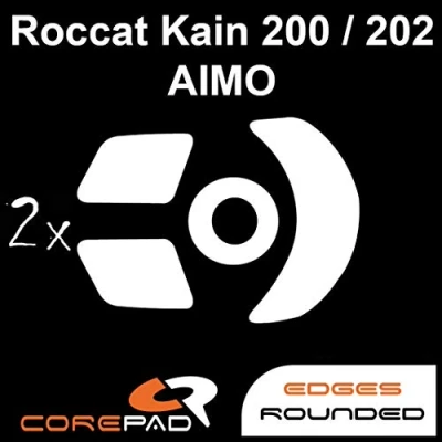 Image of Corepad Skatez PRO 179 Replacement Mouse Feet for Roccat Kain AIMO 200/202