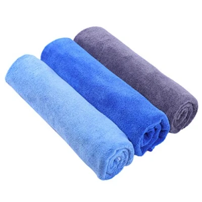 Image of BW&amp;HM Gym Towel Sweat Fast Dry Absorbent Microfibre Sports Towels For Men Women 40 x 80 cm 3 Pack