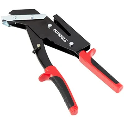 Image of Faithfull FAISLATECUT Professional Slate Cutter / Punch 35 mm (3 thick) Single Stroke Cutting Capacity