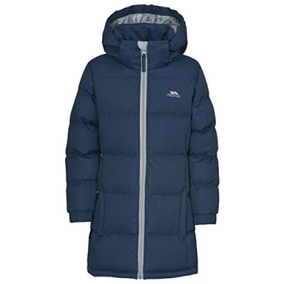 Image of Trespass Unisex Kids Tiffy Jacket, Navy Tone, 9 10 Years UK