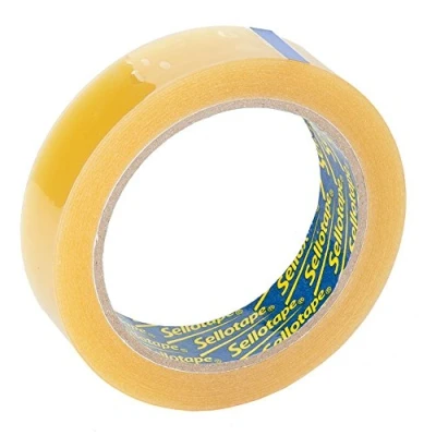 Image of Sellotape original golden clear sticky tape