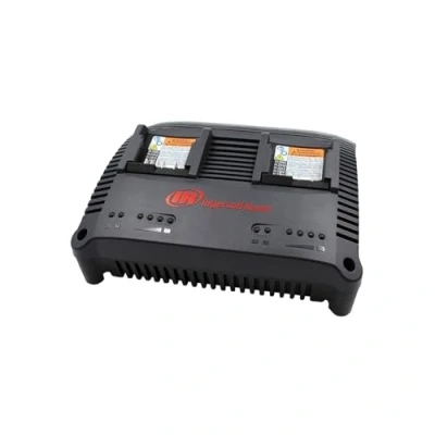 Image of Ingersoll Rand, BC1221 EU, IQv Lithium Ion DualBay Charger (UK plug) 12/20V